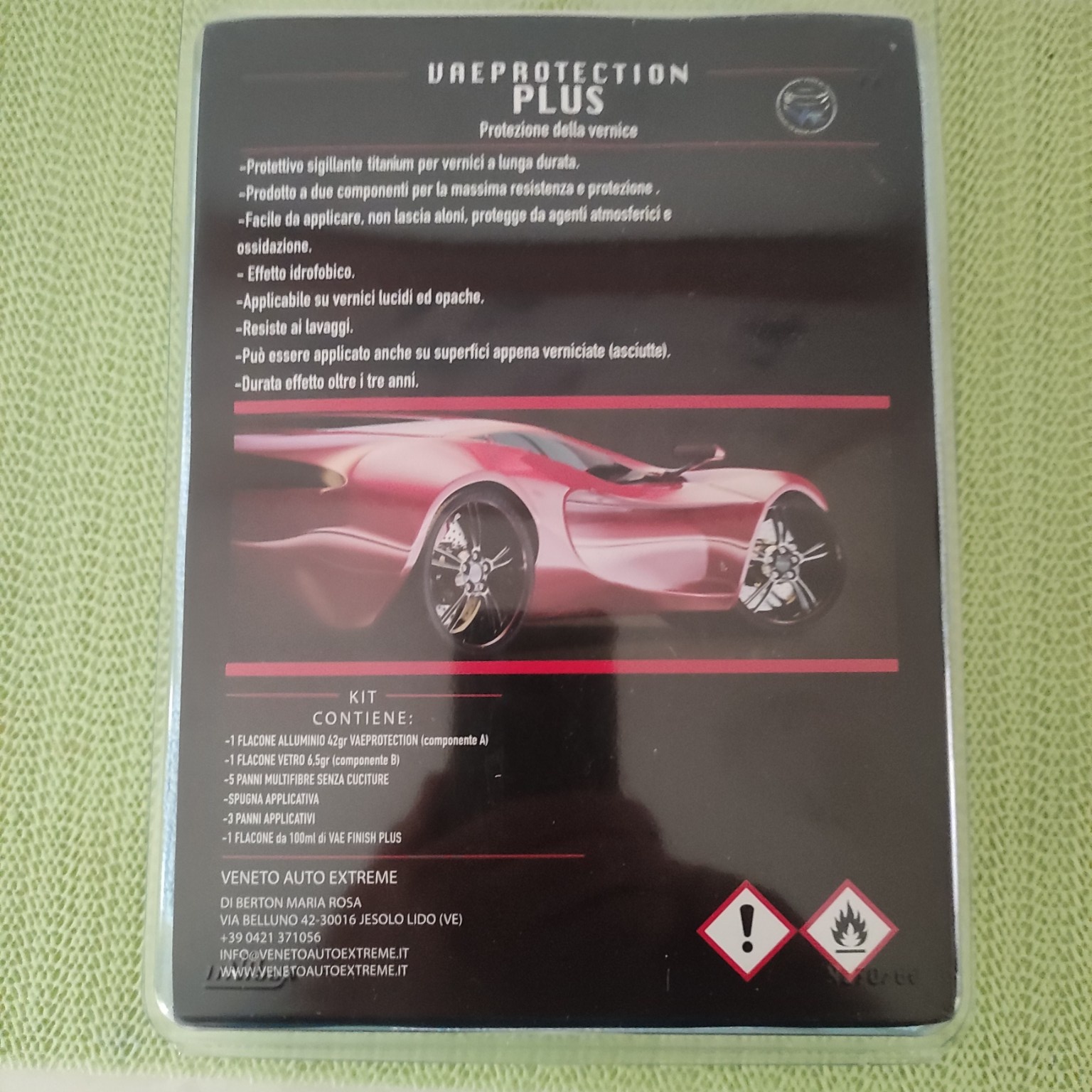 VAE Protection Plus — protecție și finisare